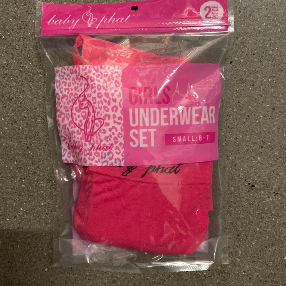 Baby Phat Girls Underwear Set